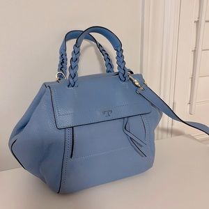 Tory burch blue bag